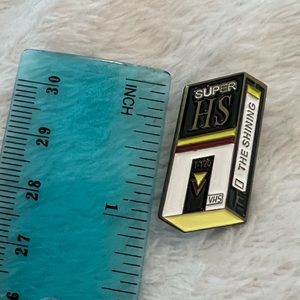 The shining VHS Stephen king lapel pin